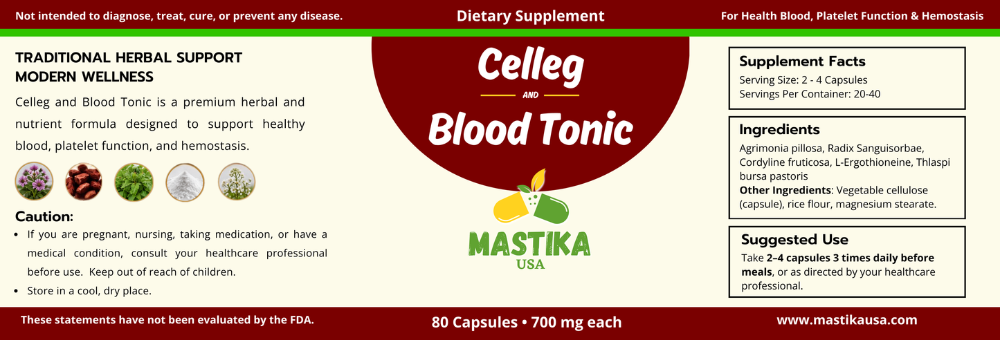 Celleg & Blood Tonic