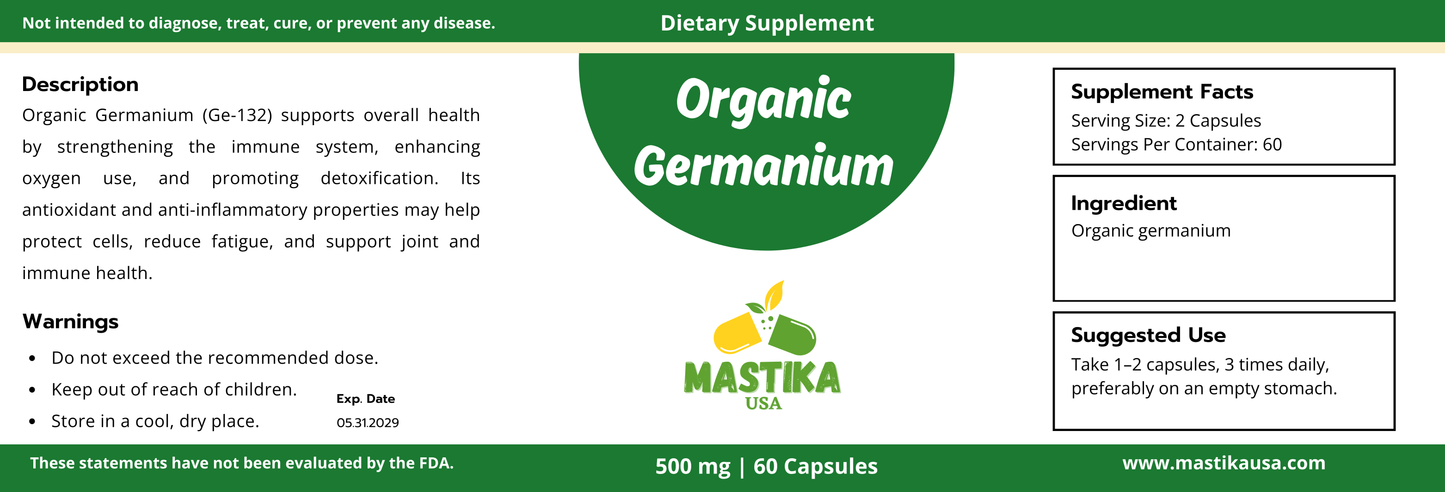 Organic Germanium
